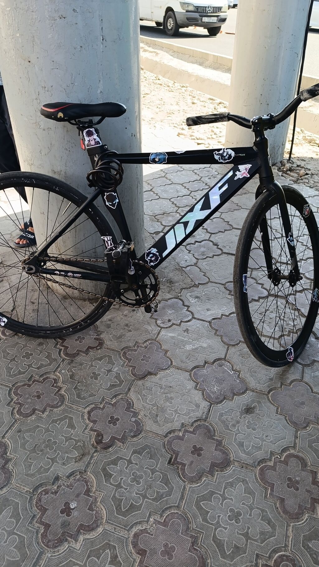 Фикс-байк JXF (single speed/fixie) - Рама: легкая алюминиевая JXF: фото 1