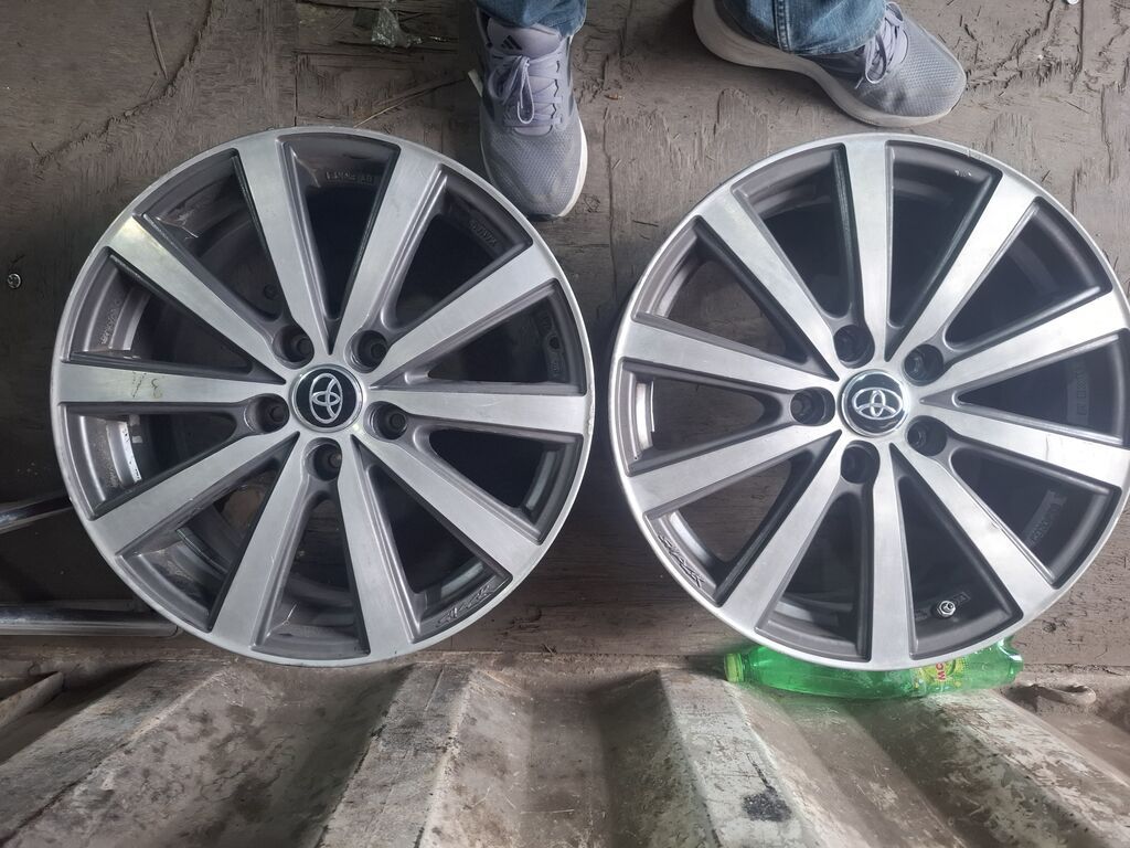 Литые Диски R 17 Honda, Комплект, отверстий - 5, Б/у: фото 3