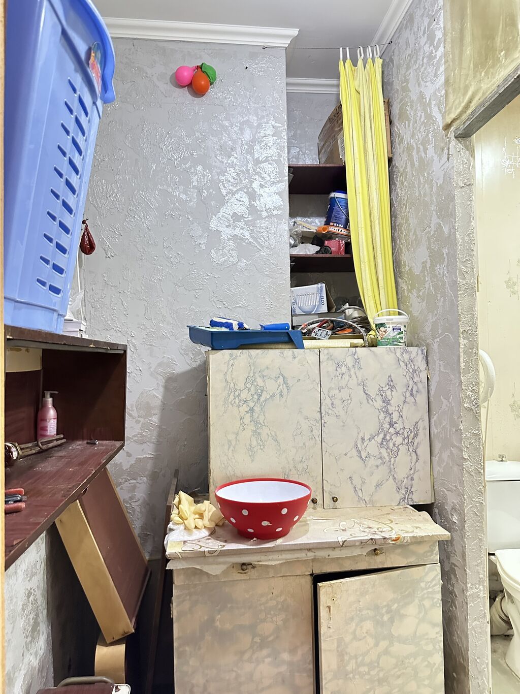 1 комната, 35 м², Аламедин-1 мкр 105 серия, 3 этаж, Старый ремонт: фото 6