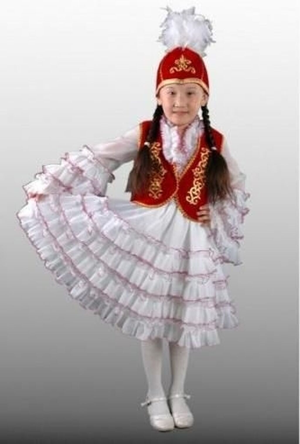 Детский кыргызский национальный костюм
