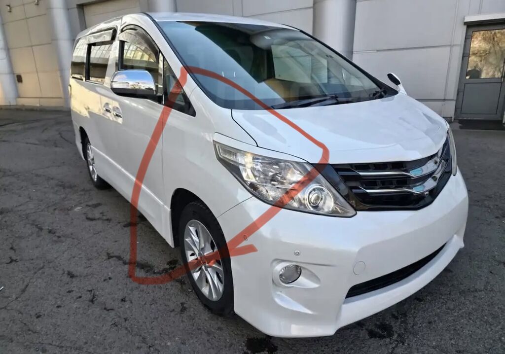 Комплект элементов кузова и оптики для Toyota Estima E55 (указания: фото 5