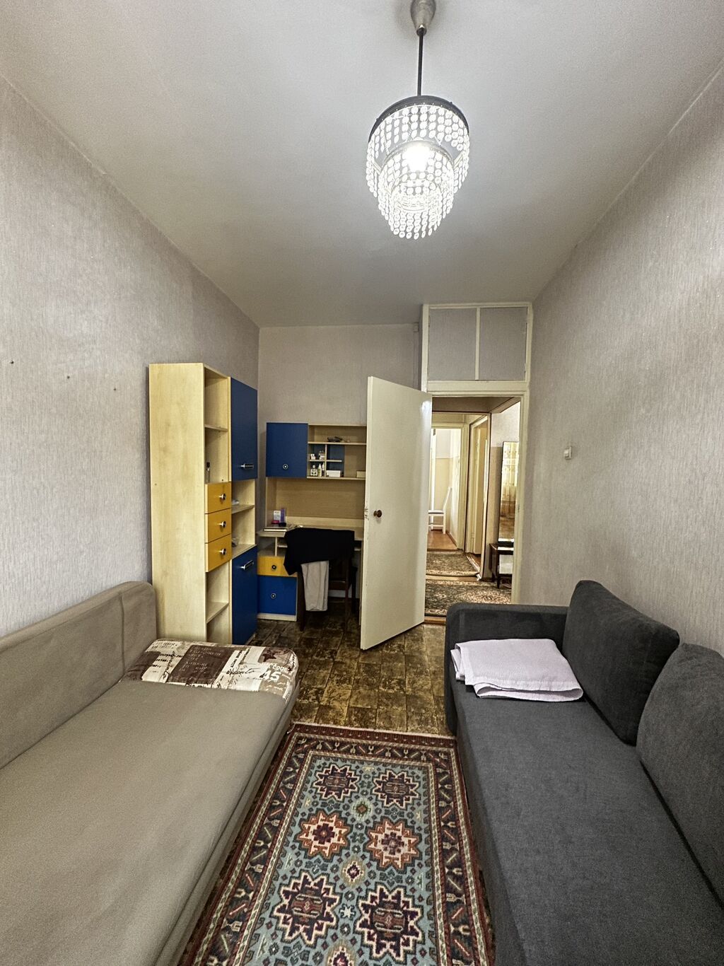 3 комнаты, 61 м², Асанбай мкр 105 серия, 3 этаж, Косметический ремонт: фото 8