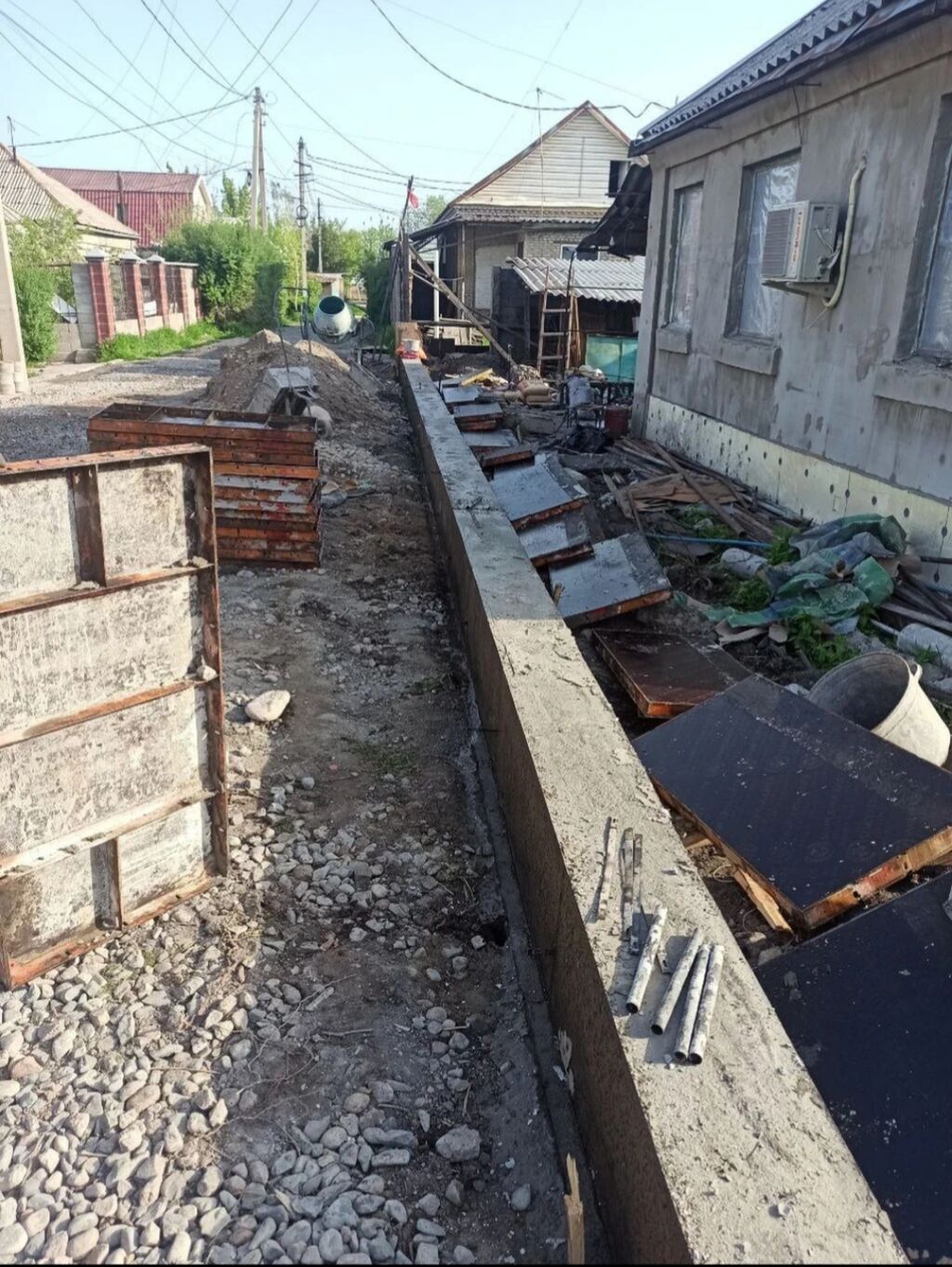 Стяжка. Атмостка. фундамент лесница сделаем - Устройство монолитных: фото 5