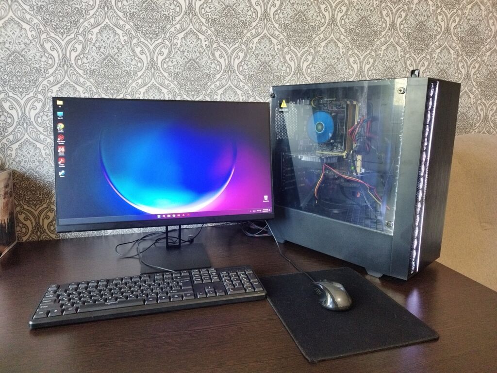 Компьютер, ядер - 4, ОЗУ 8 ГБ, Для несложных задач, Б/у, Intel Core i5, NVIDIA GeForce GTX 1050 Ti, SSD — фото 4