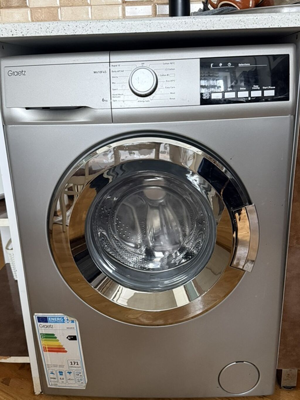 Graetz W610F45 avtomatik paltaryuyan maşın Sadece 3 il istifade