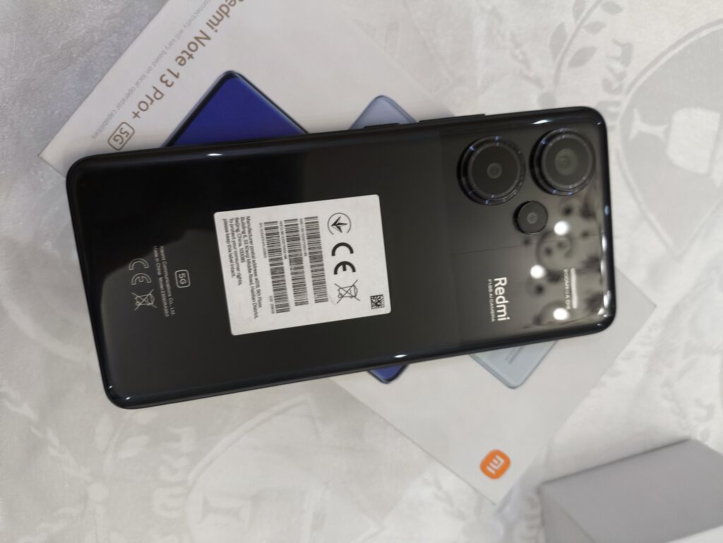 Redmi, Redmi Note 13 Pro Plus, Б/у, 256 ГБ, цвет - Черный, 1 SIM, 2 SIM — фото 3