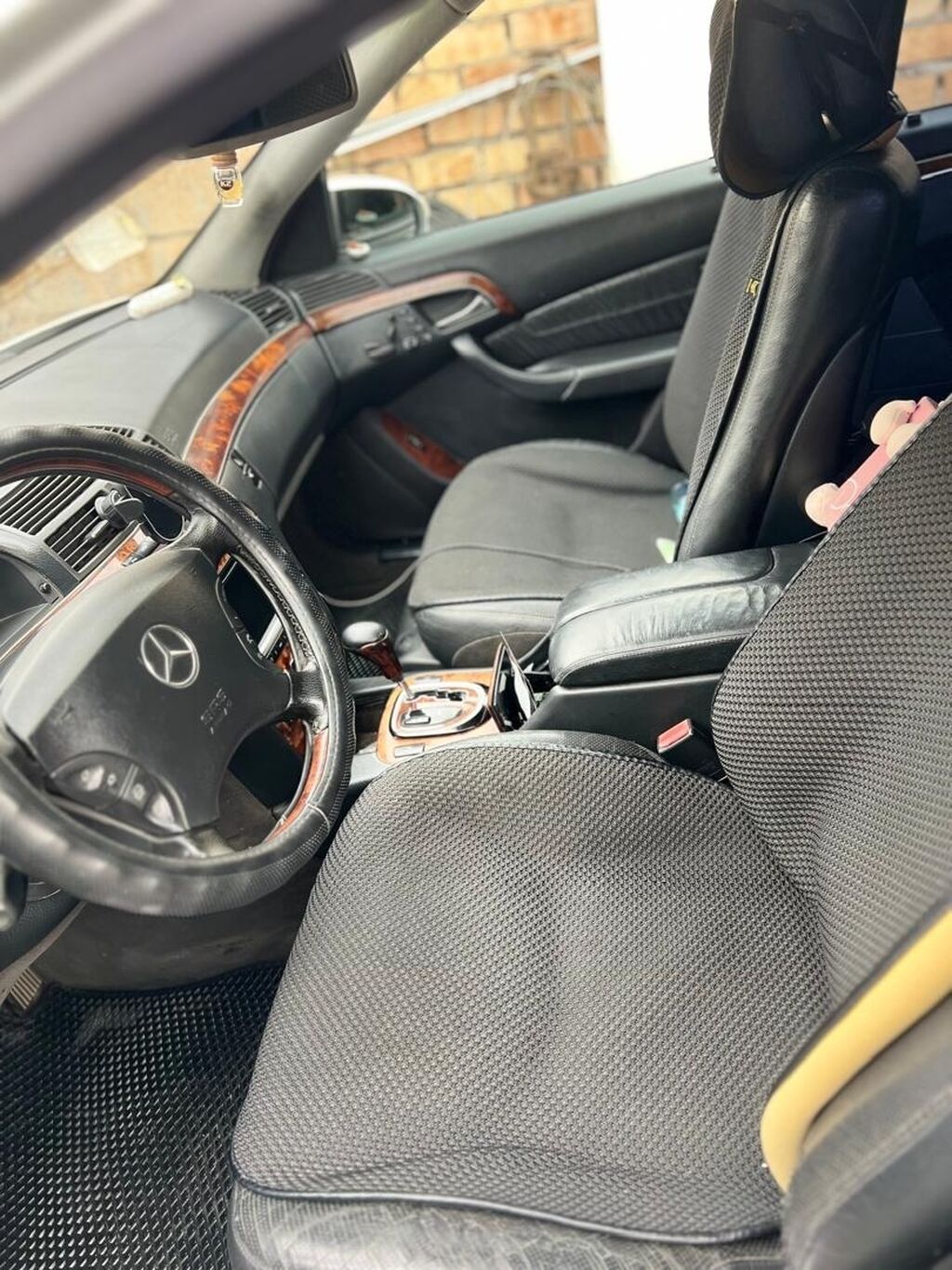 Mercedes-Benz S-Class: 2003 г., 3.7 л, Автомат, Газ, Седан: фото 4