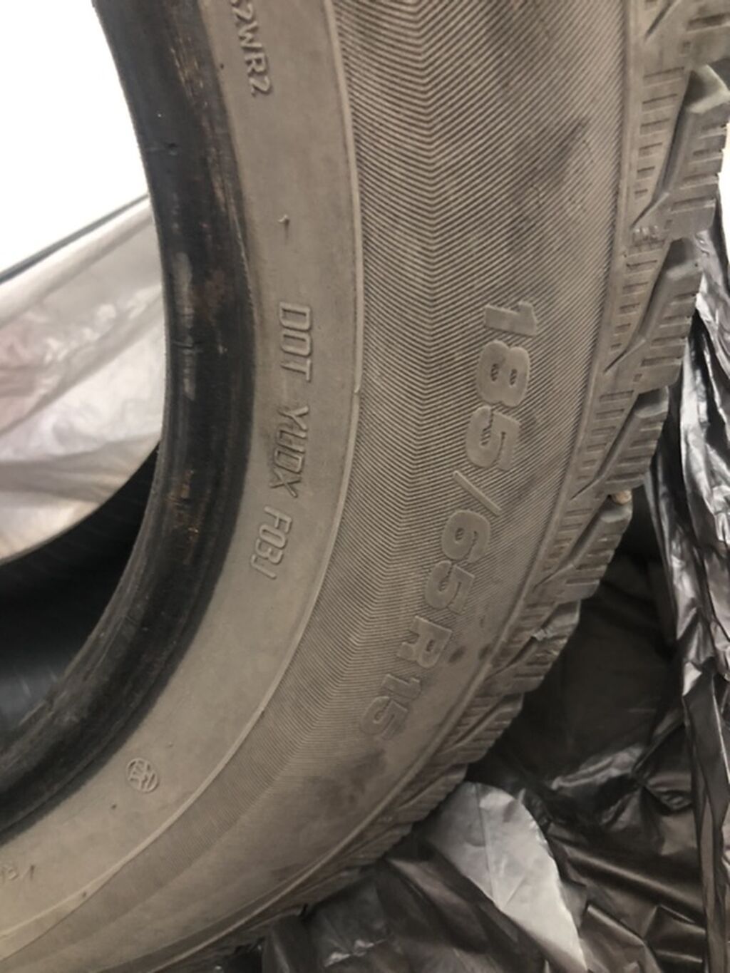Зимняя шипованная шина Viatti 185/65 R15. 3 шт. в наличии 1 шт. 1500с: фото 3