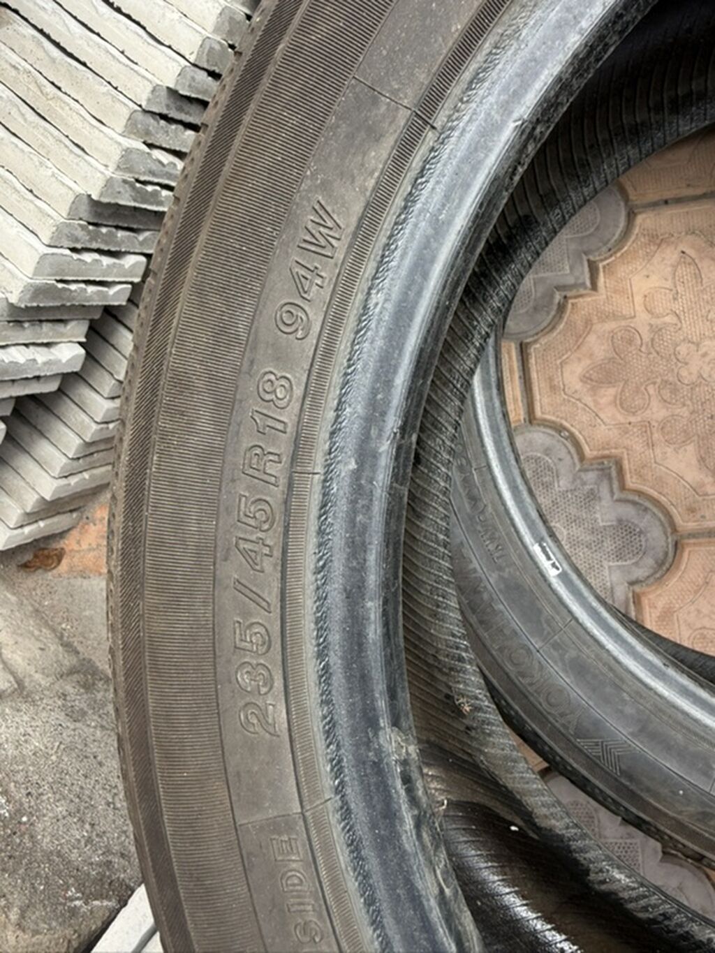 Комплект летних шин 235/45 R18 94W. - Количество: 4 штуки - Размер: фото 4