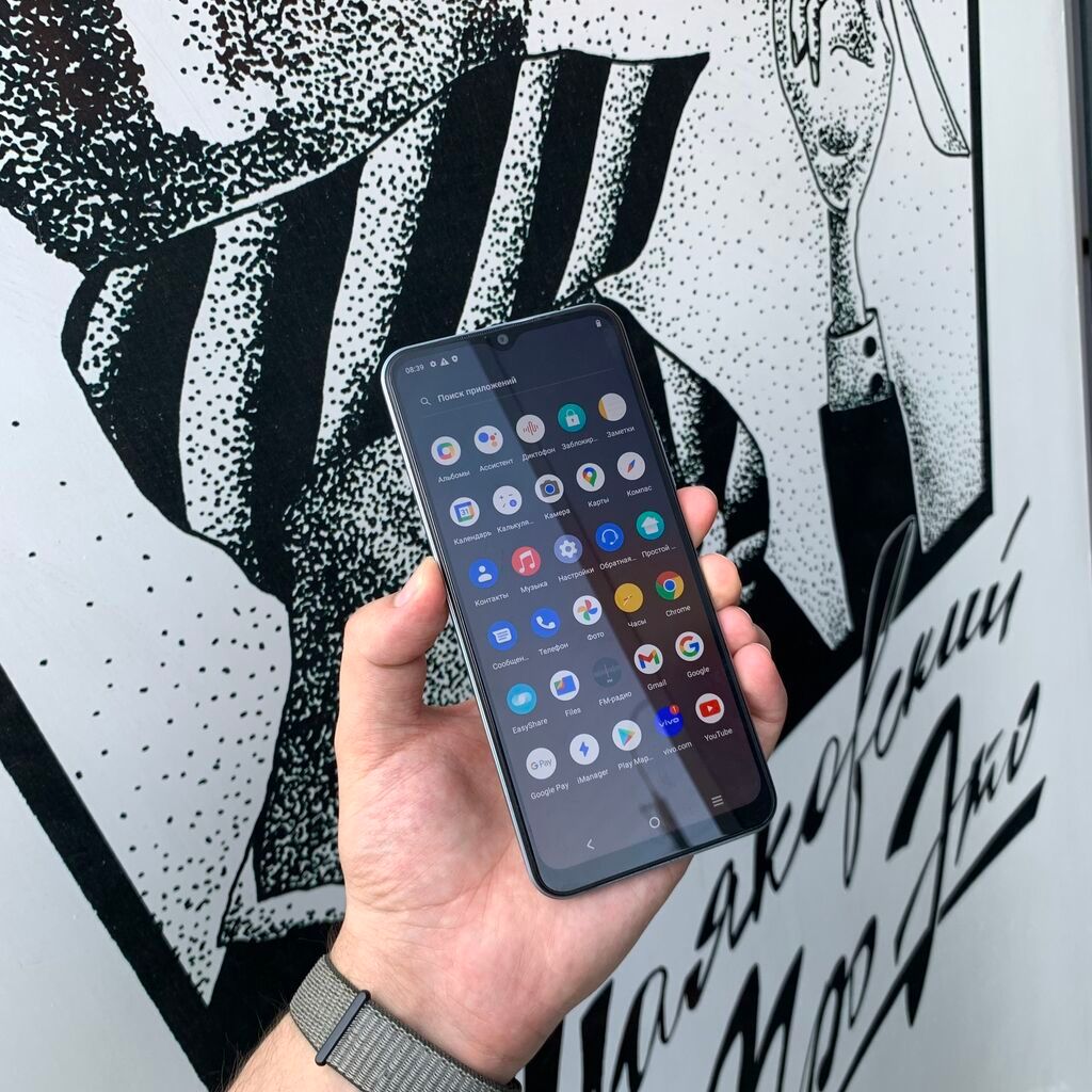Vivo Y 21 4/64 Gb Состояние отличное на фото Есть родной чехол: фото 4