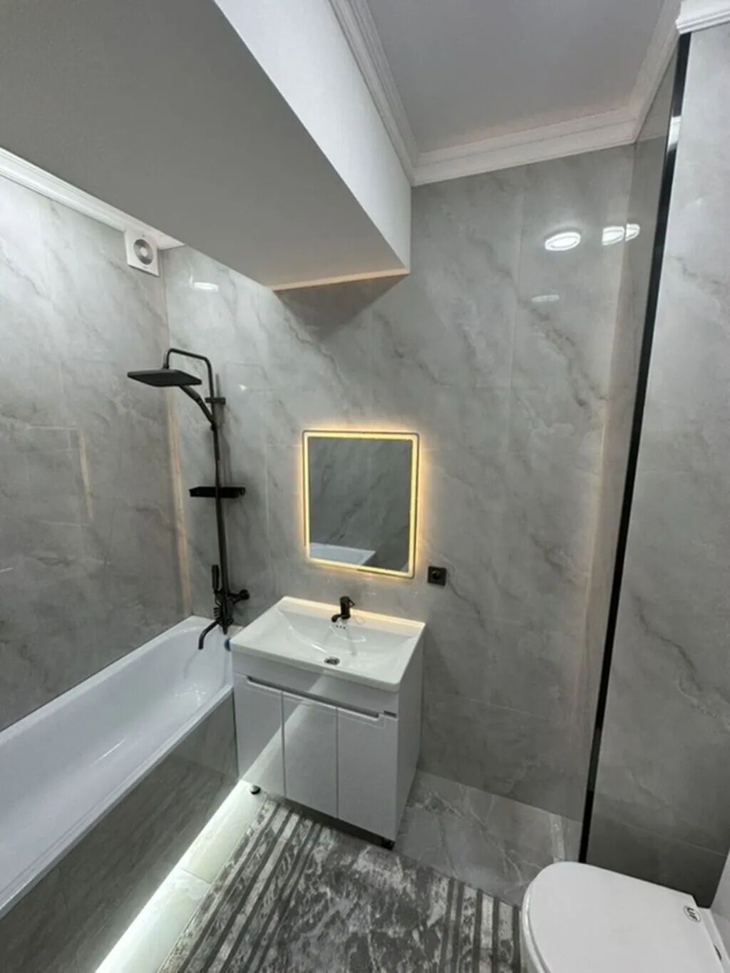 1 комната, 49 м², Пишпек Элитка, 4 этаж, Евроремонт: фото 5