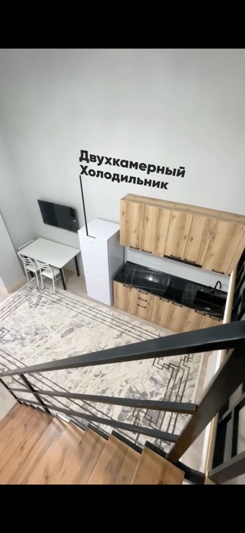 Сдаётся студия с антресолью, 40 м², Аламедин-1: фото 8