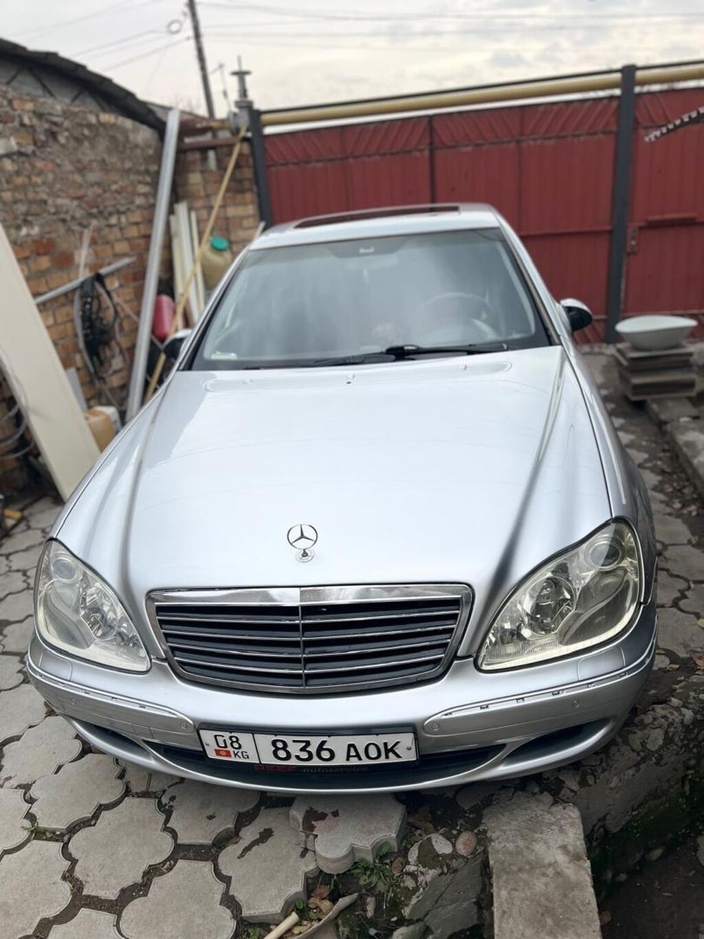 Mercedes-Benz S-Class: 2003 г., 3.7 л, Автомат, Газ, Седан: фото 2