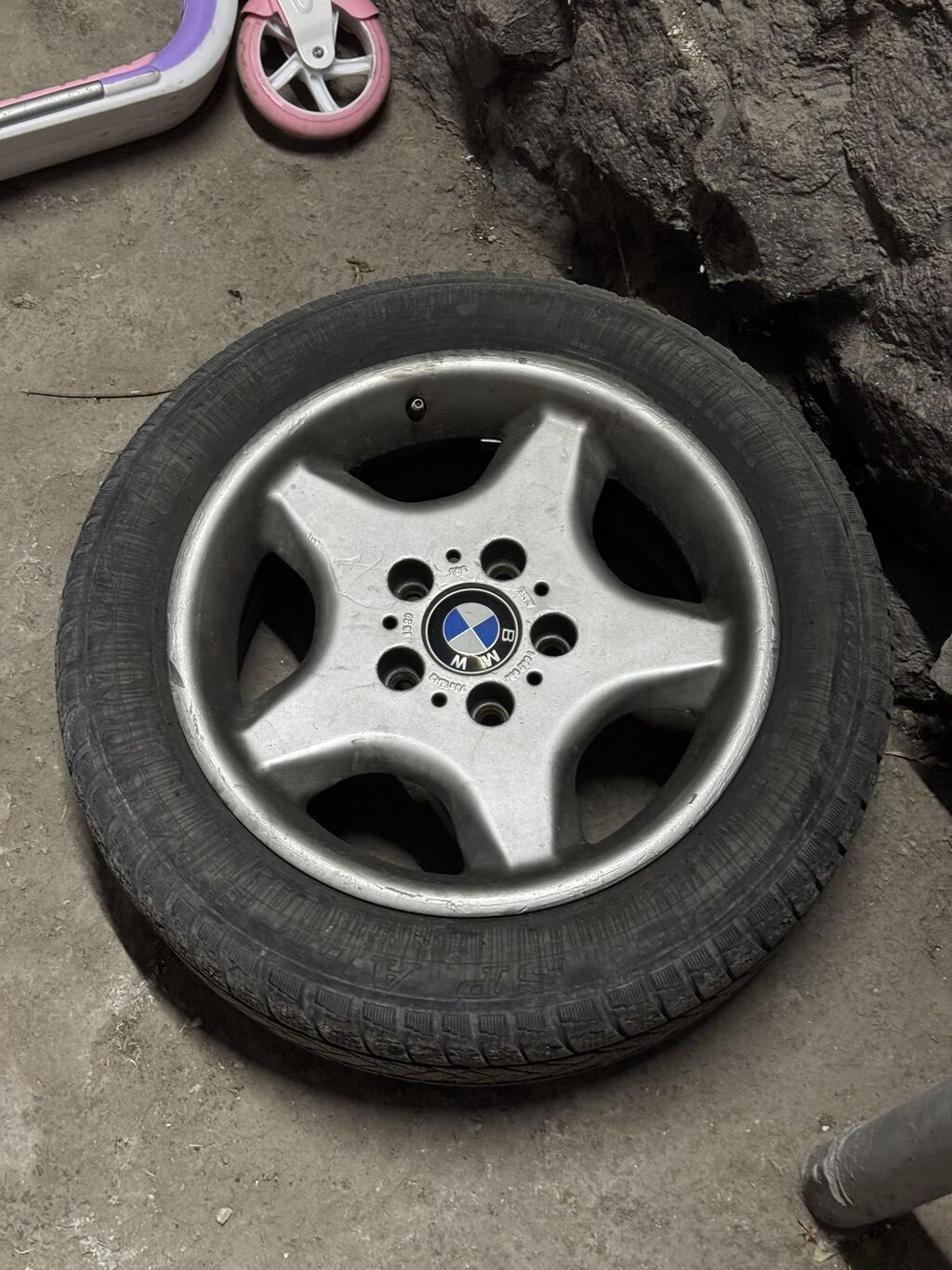 Колеса в сборе 205 / 55 / R 16, Лето, Б/у, Комплект, Легковые, отверстий - 5