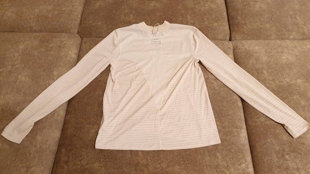 Футболка, Облегающая модель, Nike, Полиэстер, Б/у, M: фото 8
