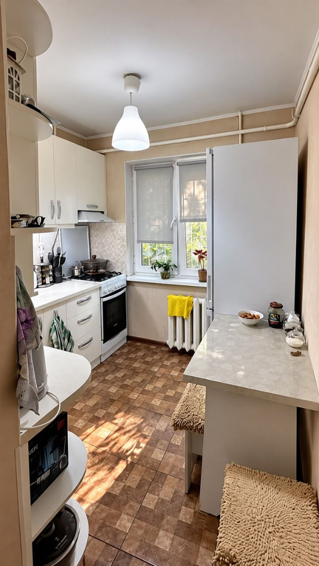 2 комнаты, 43 м², 5 мкр 104 серия, 1 этаж, Евроремонт: фото 8