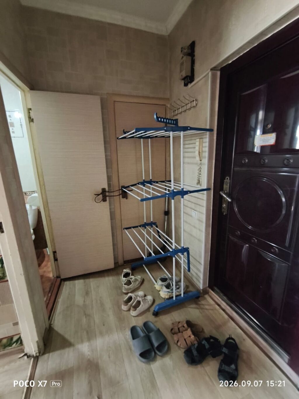 2 комнаты, 50 м², Центральная мечеть 105 серия, 5 этаж, Старый ремонт: фото 7