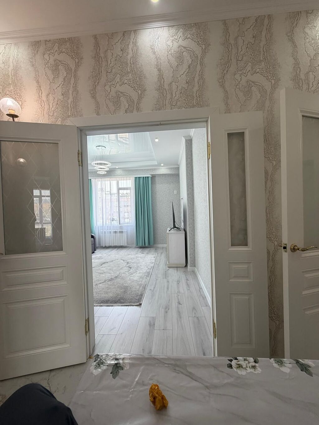 2 комнаты, 63 м², Асанбай мкр Элитка, 8 этаж, Евроремонт: фото 6