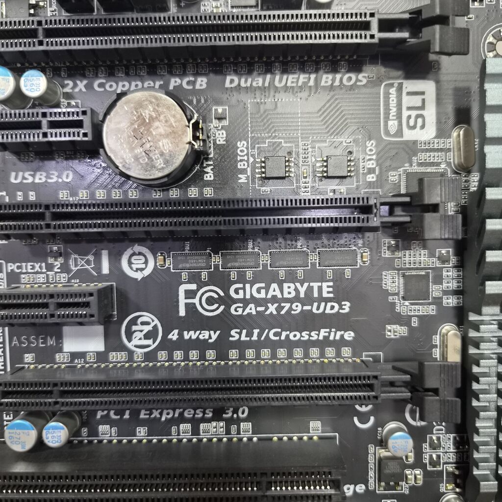 Материнская плата для ПК, Новый, Gigabyte, LGA2011, ATX: фото 3