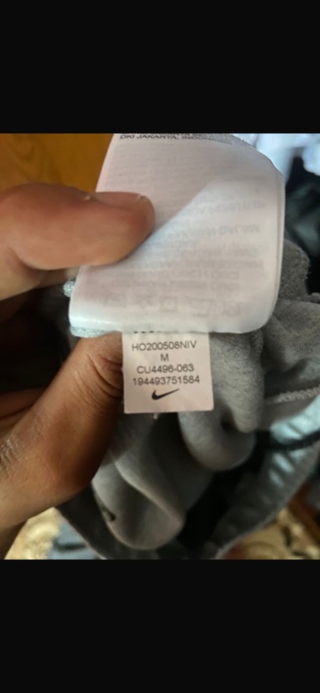 Мужской костюм, M, Nike, Б/у, цвет - Серый, Самовывоз, Платная доставка: фото 4