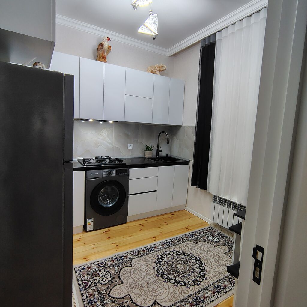 3 otaqlı, 63 kv. m, Kredit yoxdur, Yeni təmirli