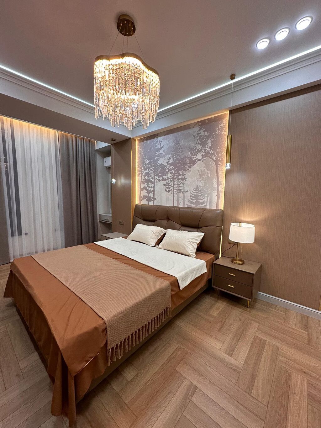 3 комнаты, 80 м², Асанбай мкр Элитка, 10 этаж, Дизайнерский ремонт: фото 6