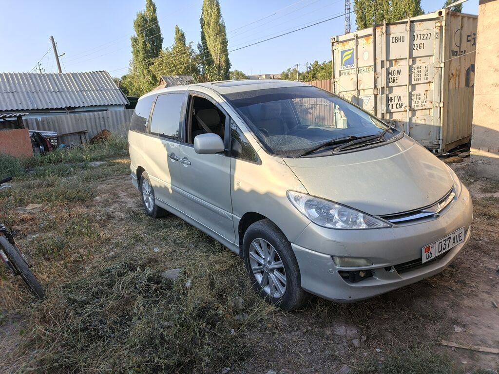 Toyota Estima: 2003 г., 3 л, Автомат, Газ, Минивэн: фото 2