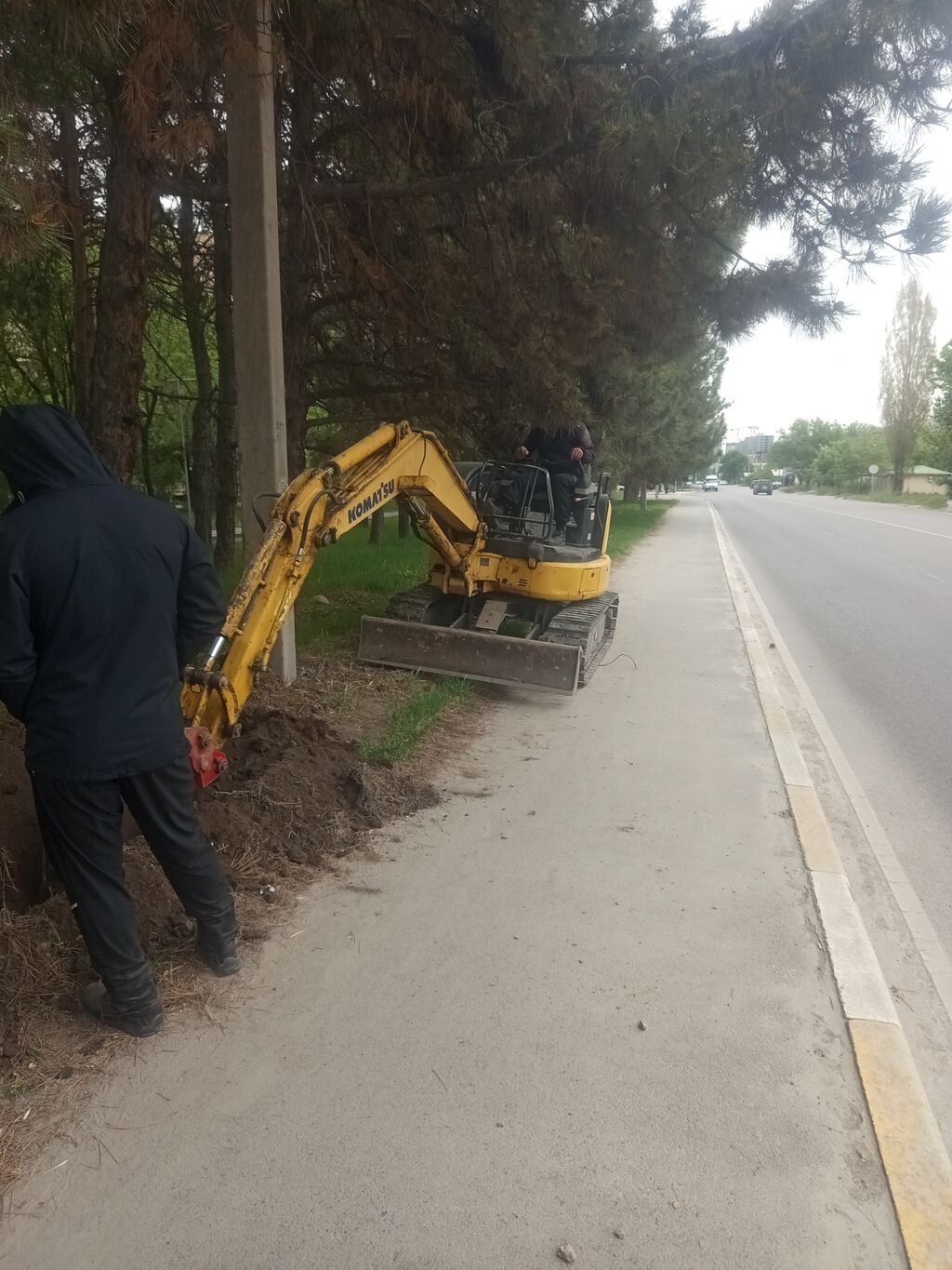 Услуги экскаватора | Выкорчевывание пней, Траншеи, Котлованы: фото 2