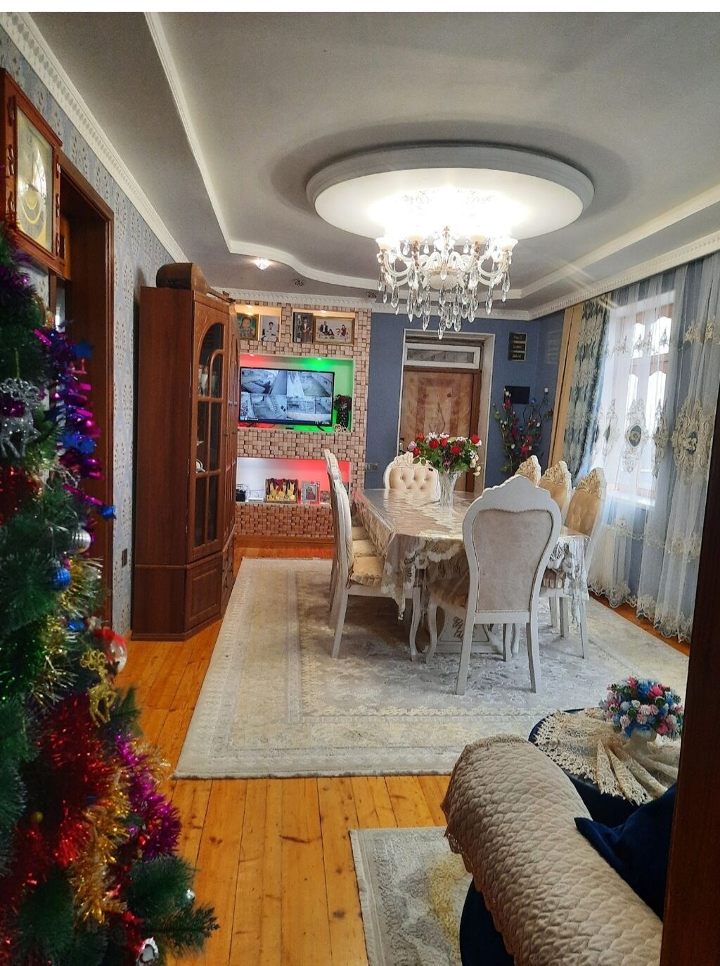 6 otaqlı, 200 kv. m, Kredit yoxdur, Yeni təmirli