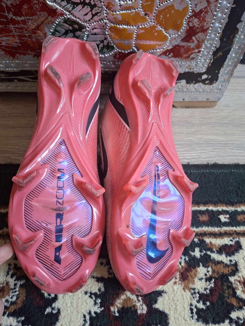 Футбольные бутсы Nike Mercurial РАЗМЕР 37.5 Vapor (лопастные шипы FG): фото 7