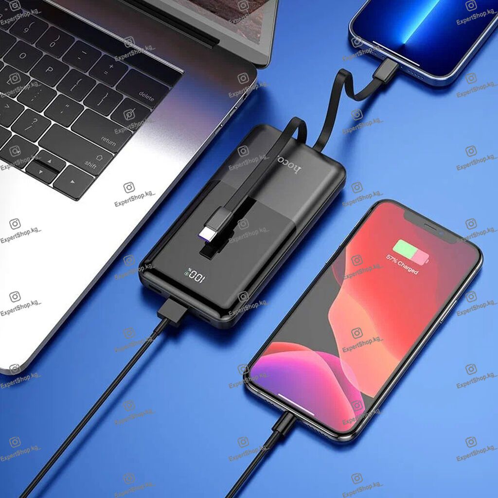 Универсальный повербанк Hoco DB99A 20000 mah — это портативное — фото 2