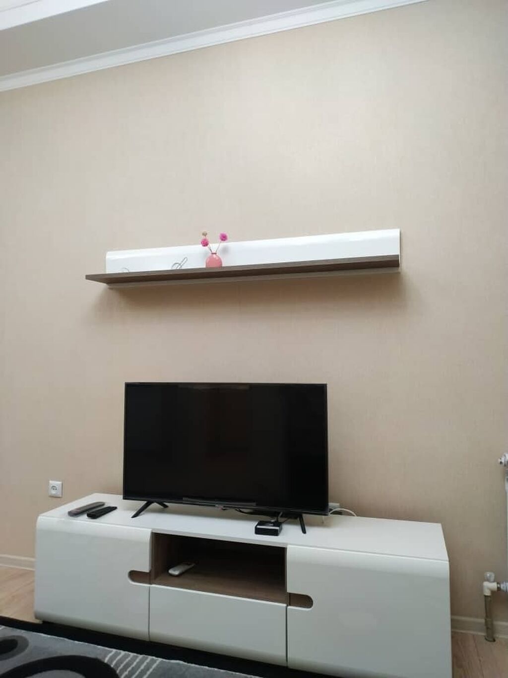 1 комната, Бишкек Парк ТРЦ, Душевая кабина, Постельное белье, Кондиционер, фото 9