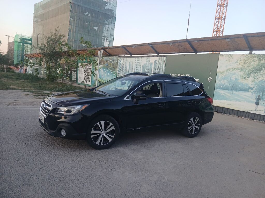 Subaru Outback 2019, 2.5 л, АКПП, черный: фото 8