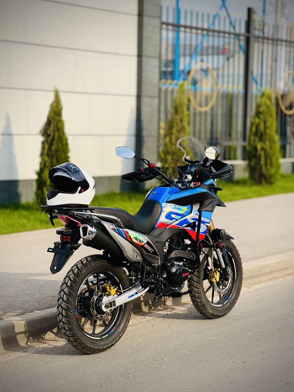 Мотоцикл SYCMCC ADV 300CC Турист Водяное охлаждение с радиатором: фото 4