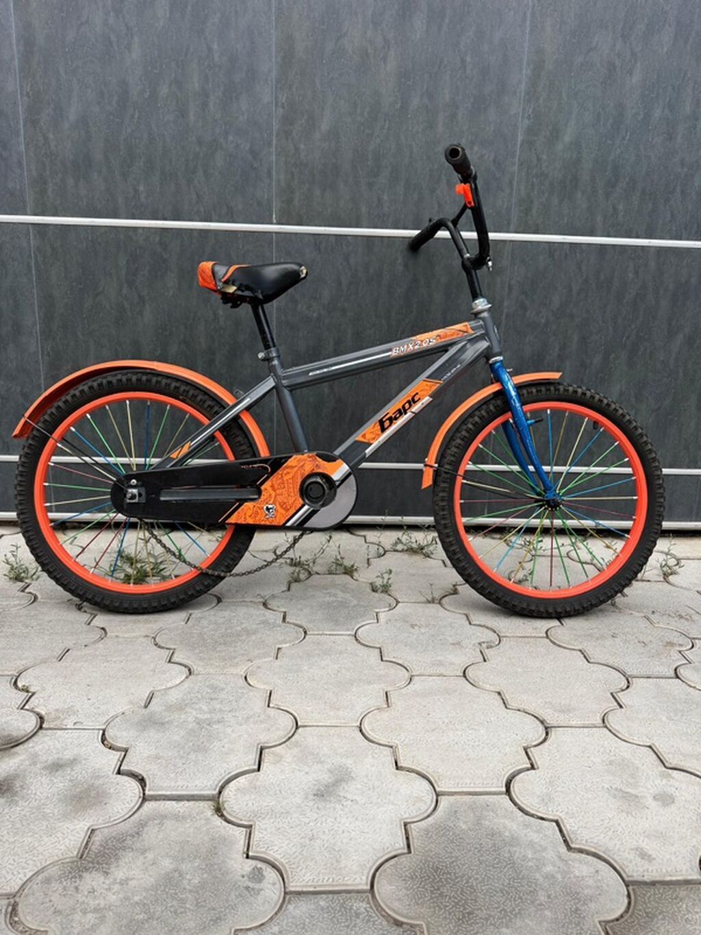 Детский/подростковый велосипед Барс BMX 20” - Колеса 20” с яркими: фото 2