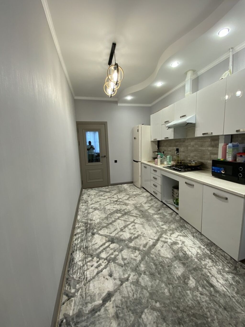 2 комнаты, 82 м², Площадь Ала-Тоо Элитка, 9 этаж, Свежий ремонт: фото 7