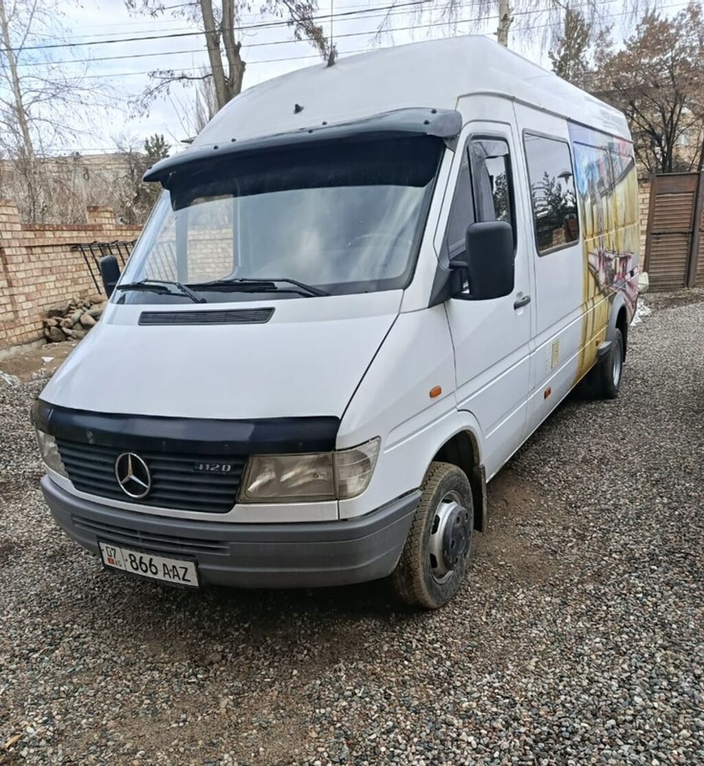 Mercedes-Benz Спринтер: 1998 г., 2.9 л, Механика, Дизель, Фургон: фото 1