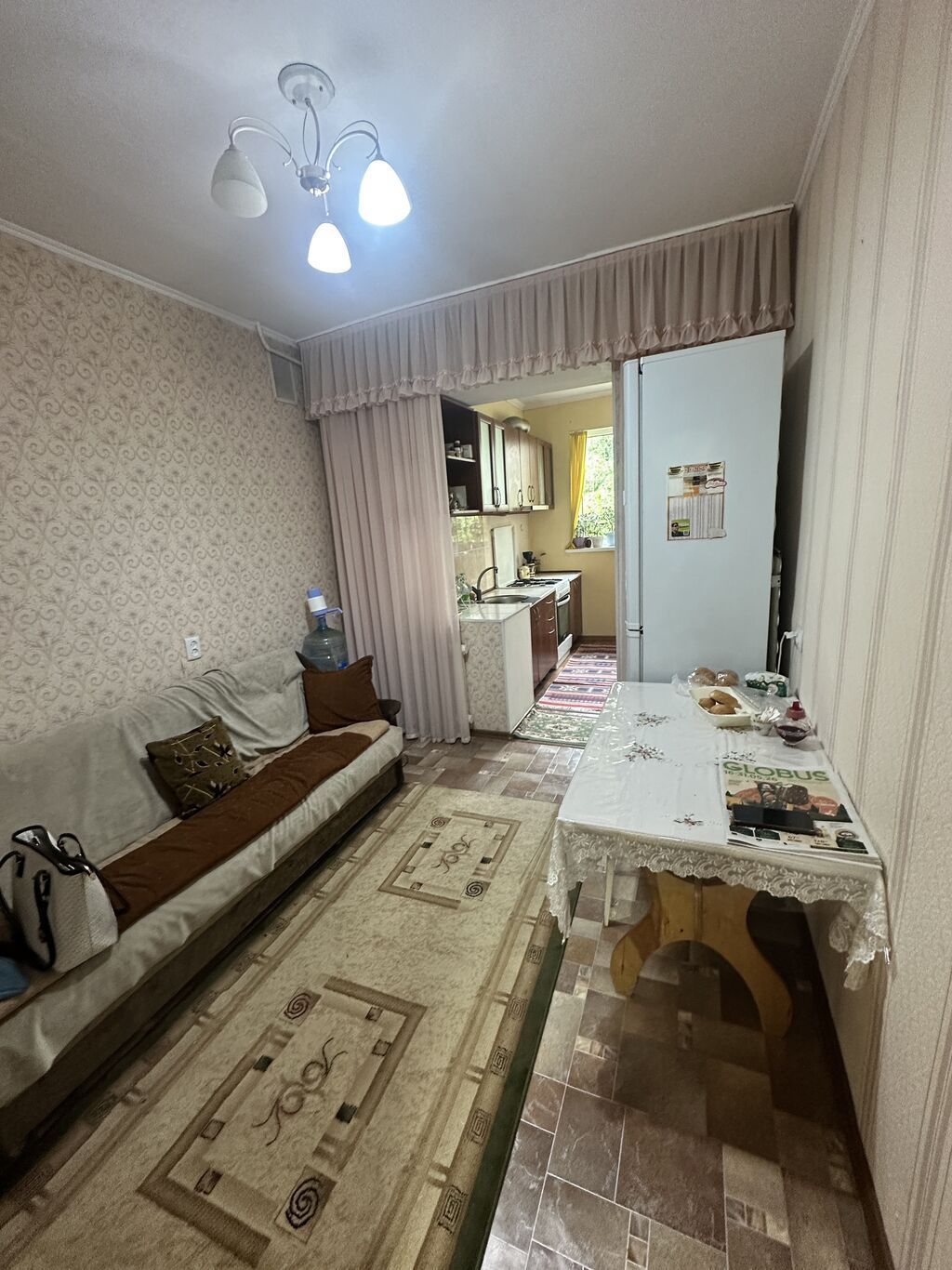 3 комнаты, 67 м², 4 мкр Индивидуалка, 1 этаж, Старый ремонт: фото 6