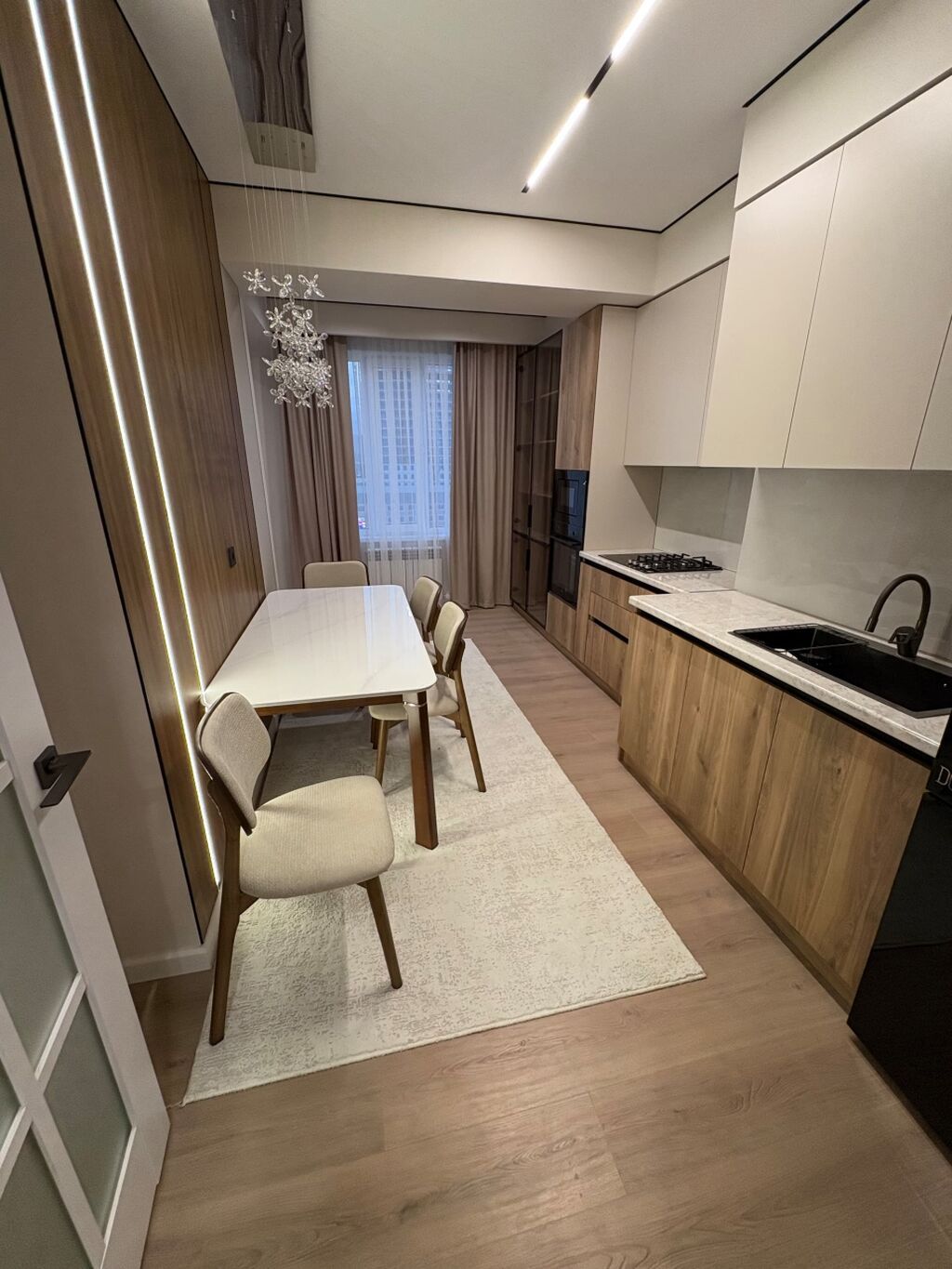 2 комнаты, 70 м², Технопарк Элитка, 10 этаж, Дизайнерский ремонт: фото 6
