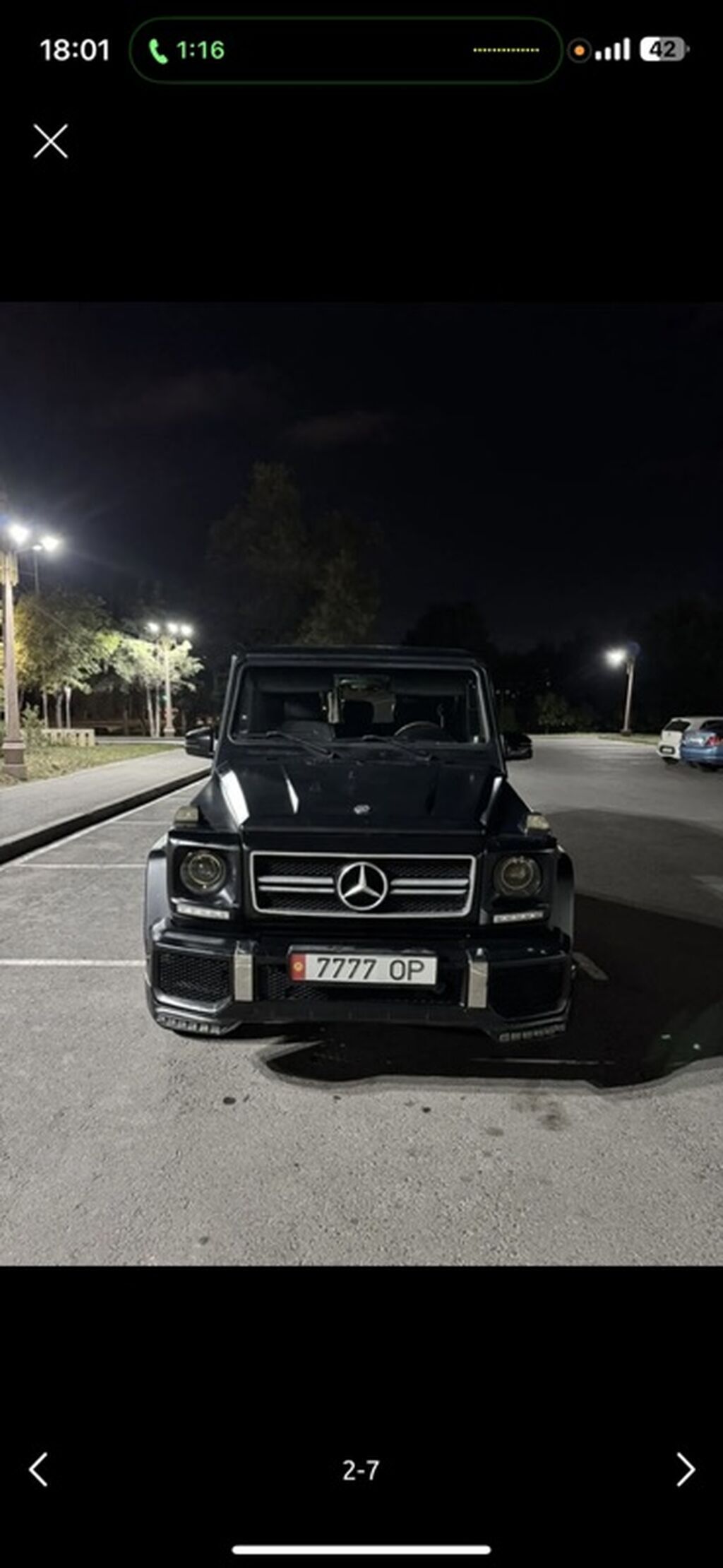 Mercedes-Benz G-class AMG: 1999 г., 5 л, Автомат, Бензин, Внедорожник: фото 1