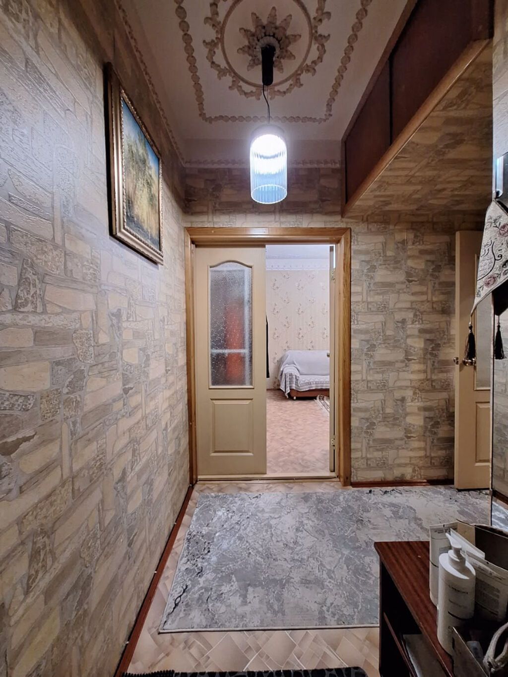 1 комната, 42 м², Учкун мкр 105 серия, 2 этаж, Косметический ремонт: фото 3