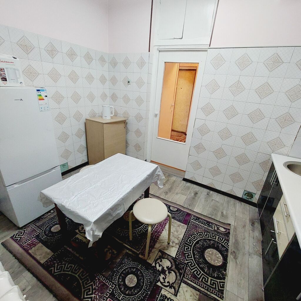 2 комнаты, Асанбай мкр Агентство недвижимости, Семейным, от 6 месяцев, от 1 года, С мебелью полностью: фото 4