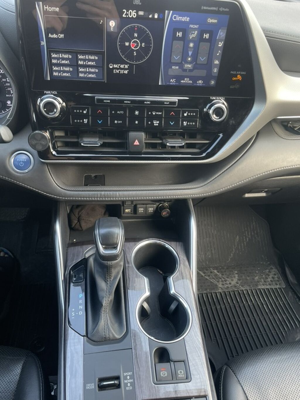 Toyota Highlander: 2021 г., 2.5 л, Автомат, Гибрид, Кроссовер: фото 5