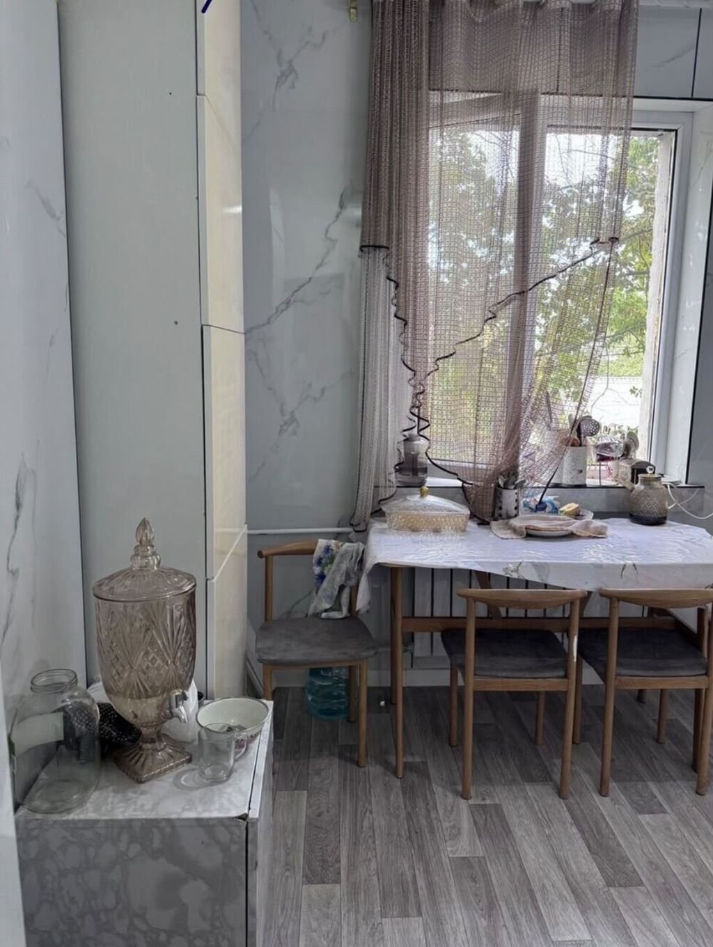 1 комната, 34 м², Аламедин-1 мкр 105 серия, 2 этаж, Свежий ремонт: фото 3