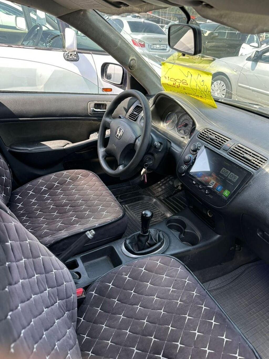 Honda Civic: 2001 г., Бензин, Седан: фото 6
