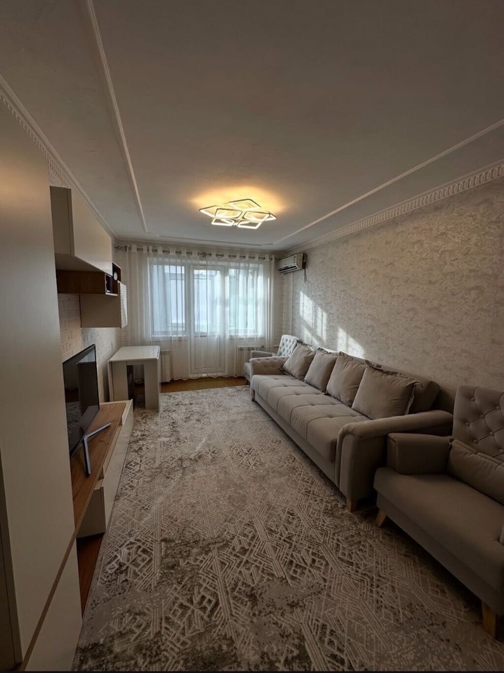 2 комнаты, 48 м², 8 мкр 104 серия, 5 этаж, Свежий ремонт: фото 2