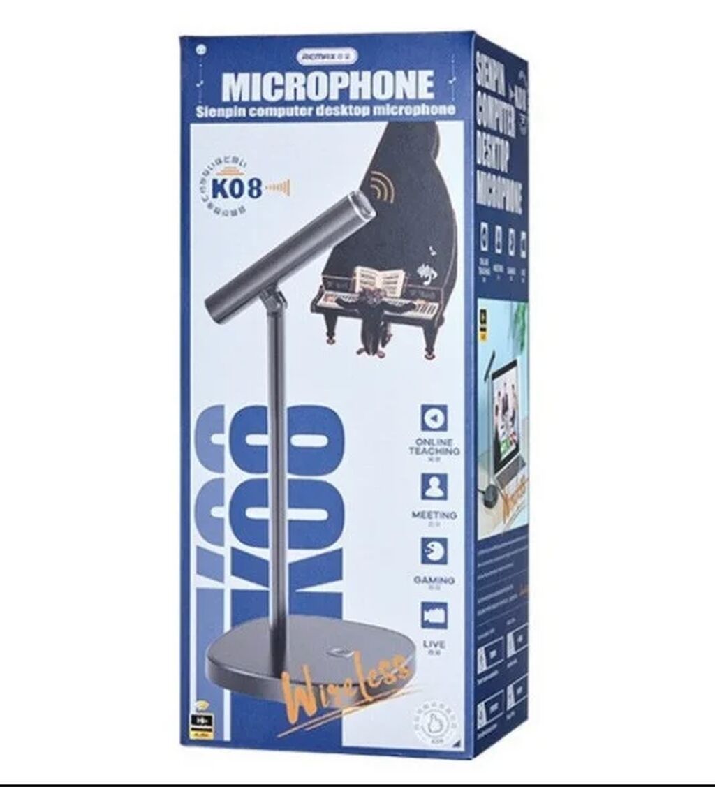 REMAX MICROPHONE Sienpin computer desktop microphone: Настольный: фото 1
