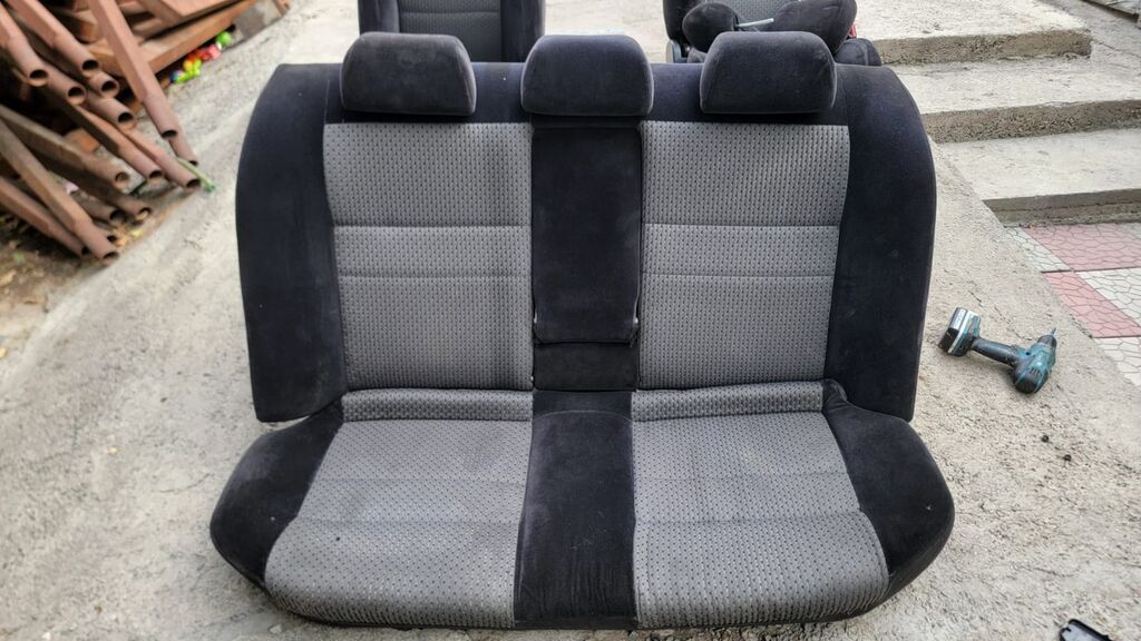 Комплект сидений, Ткань, текстиль, Subaru 2002 г., Б/у, Япония: фото 1