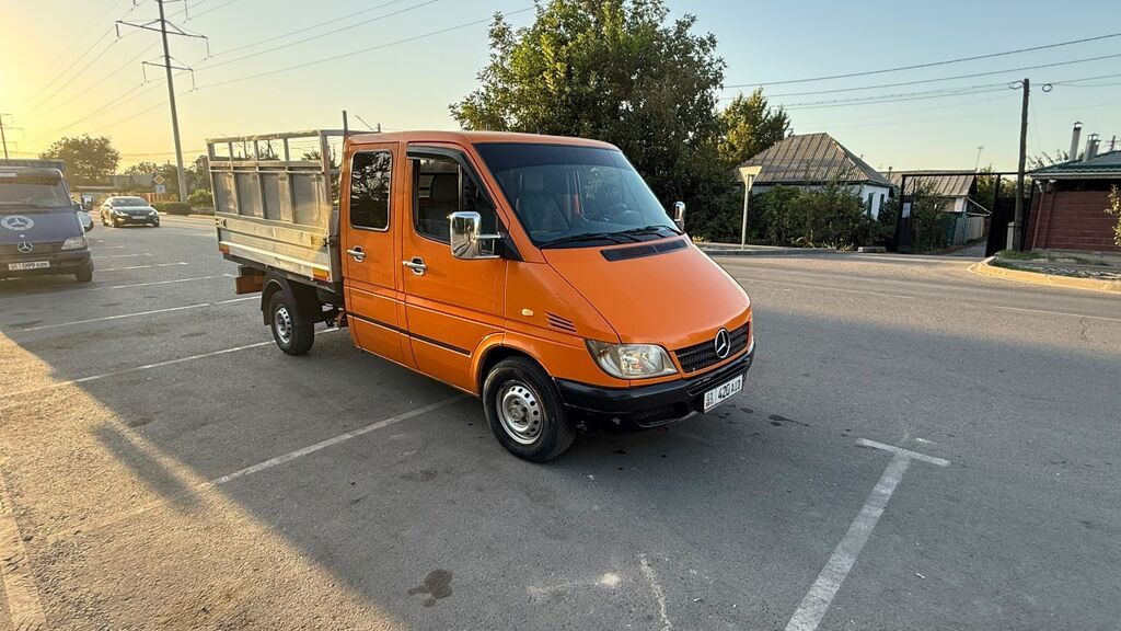 Mercedes-Benz Sprinter (двухрядная кабина) грузовой бортовой -: фото 2