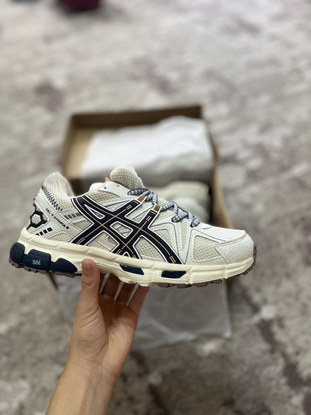 Мужские кроссовки, 38, Asics, Новый, цвет - Белый, Самовывоз: фото 3